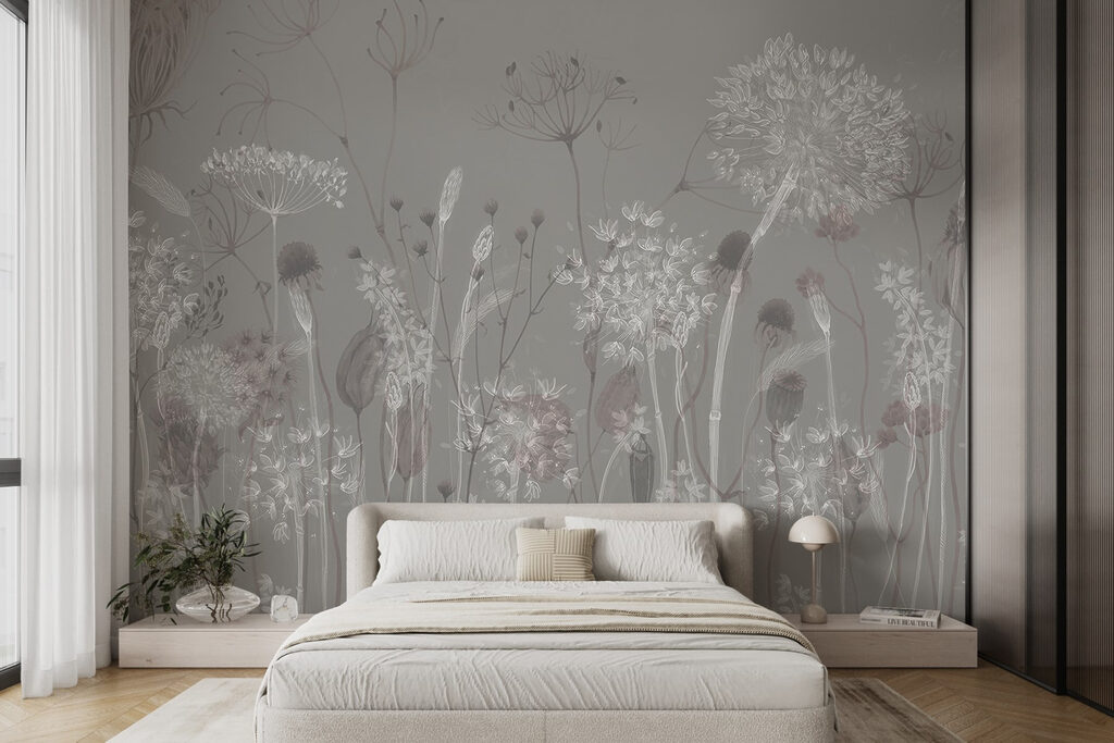 Erbe con fiori tondi — ambiente 3