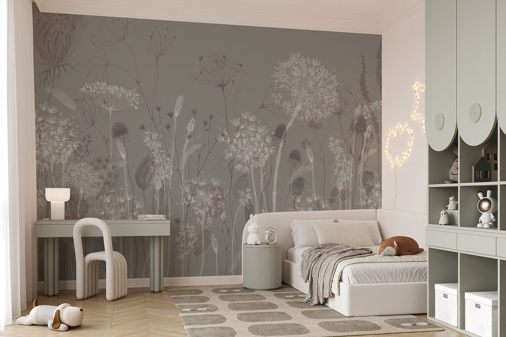 Erbe con fiori tondi — ambiente 5