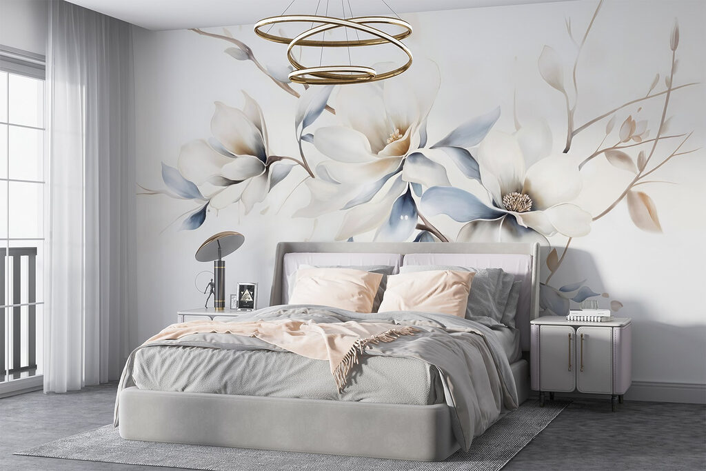 Rametto con fiori bianchi — ambiente 2