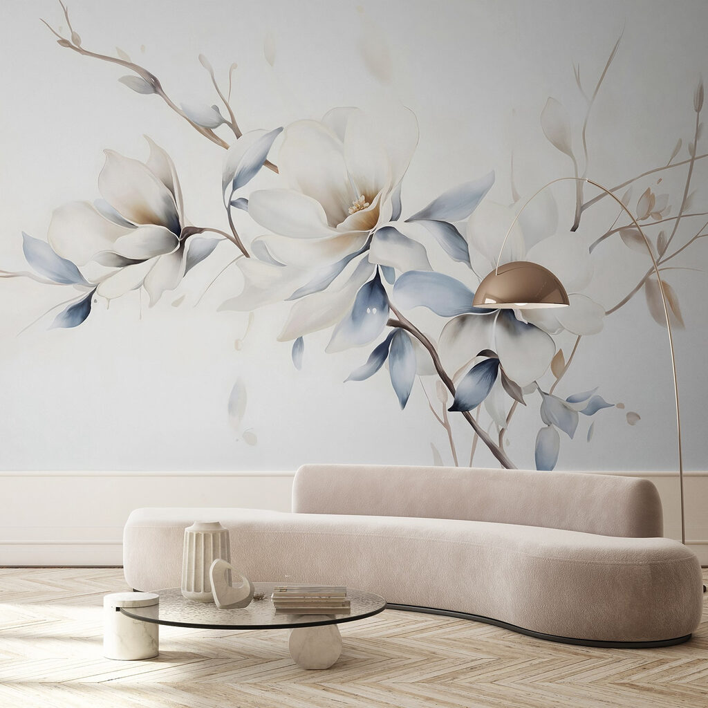 Rametto con fiori bianchi — ambiente 5