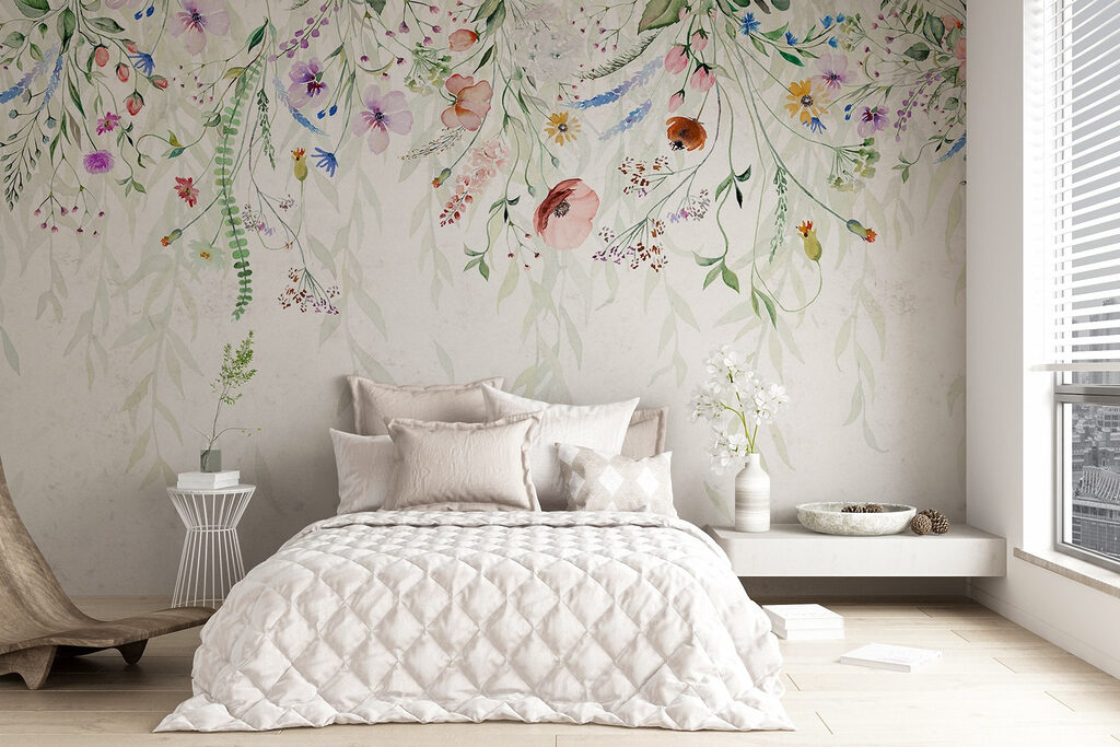 Fiori colorati in alto — ambiente 4