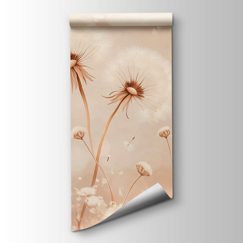 Soffioni tra fiori caldi — vista del prodotto