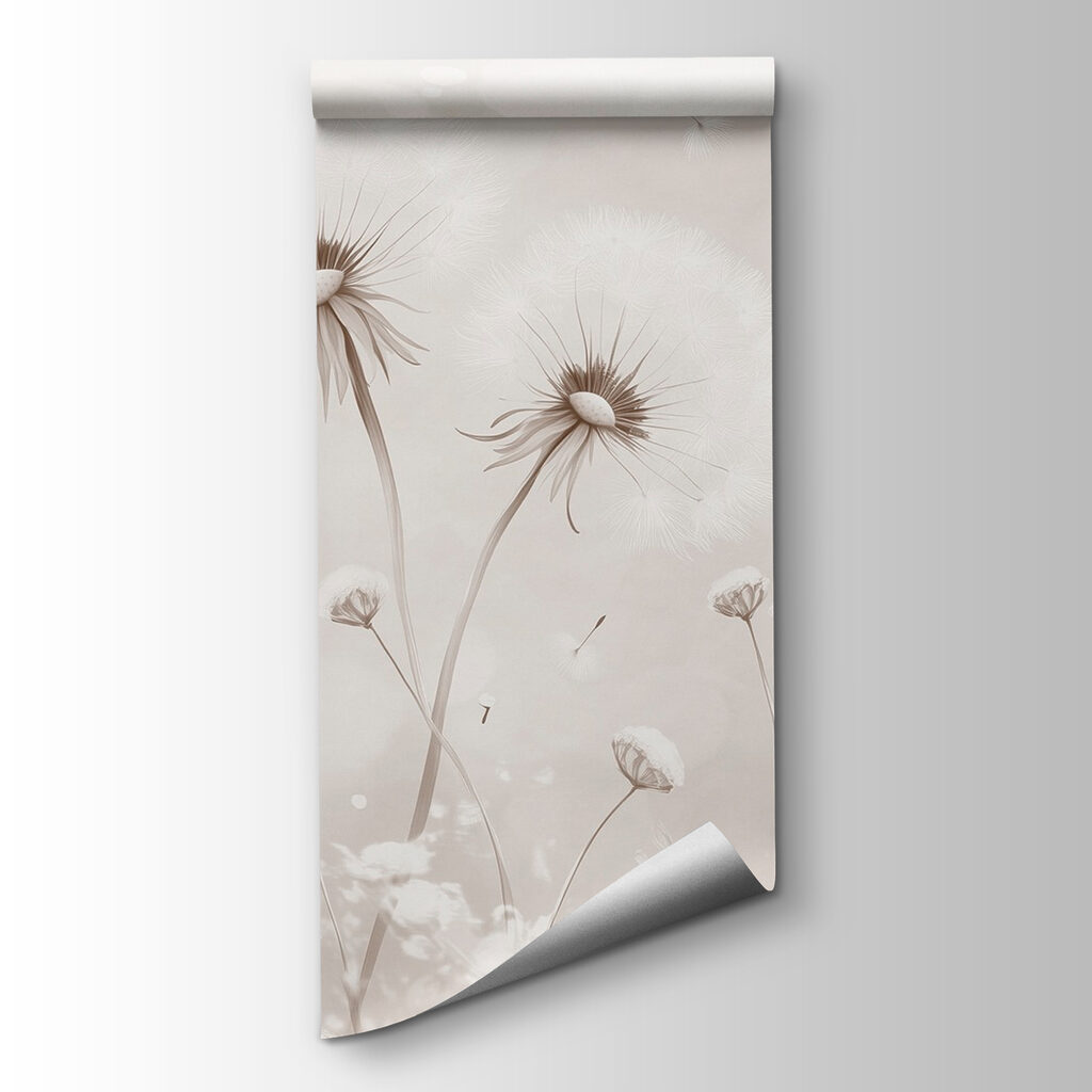 Soffioni tra fiori caldi — vista del prodotto