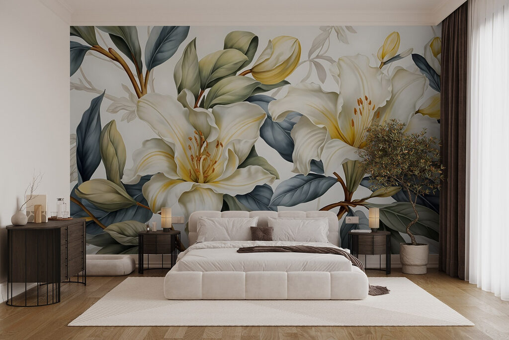 Gigli con accenti gialli — ambiente 2