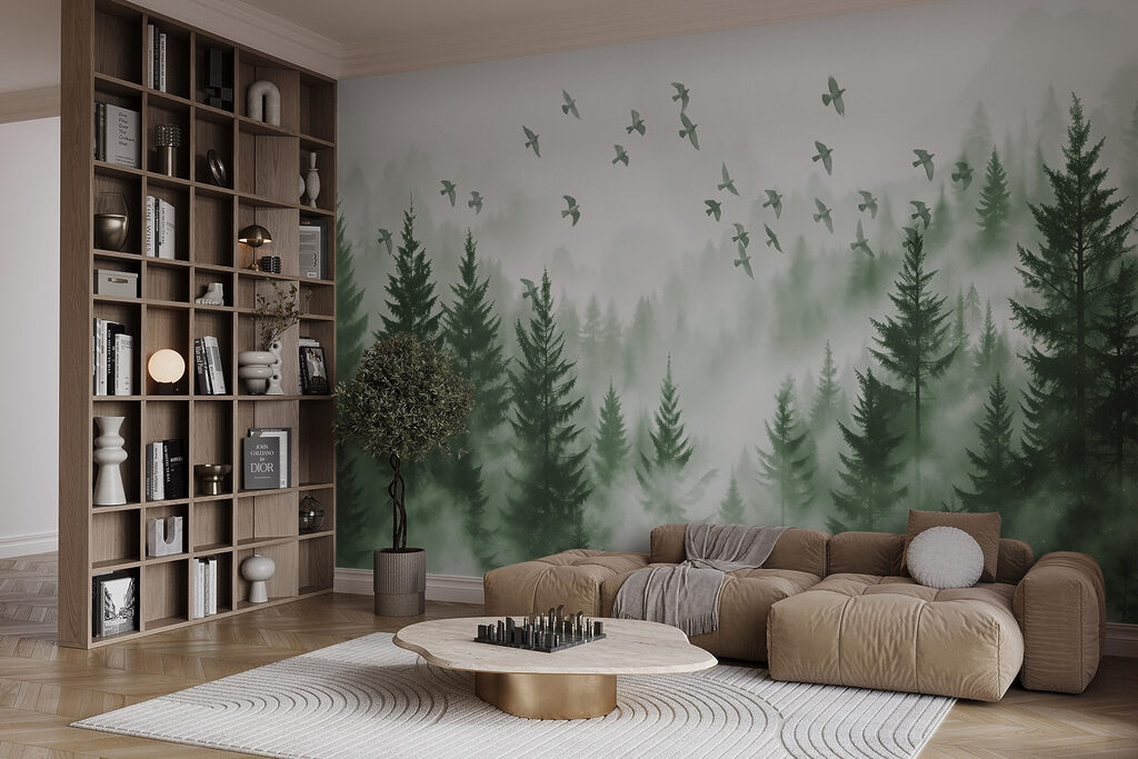 Uccelli nella nebbia — ambiente 2