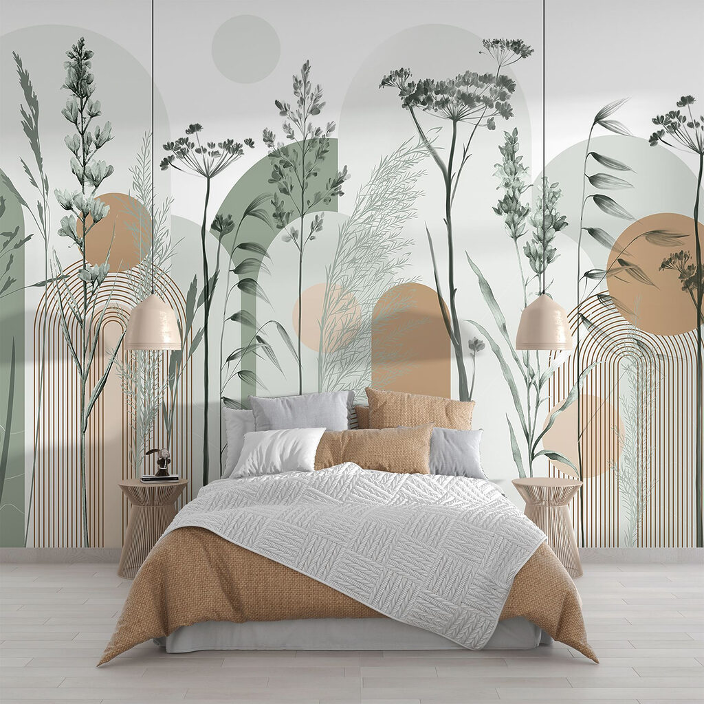 Erbe tra forme curve — ambiente 2