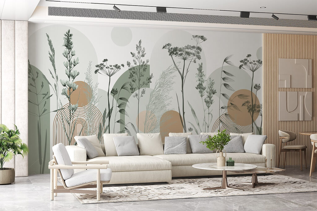 Erbe tra forme curve — ambiente 4