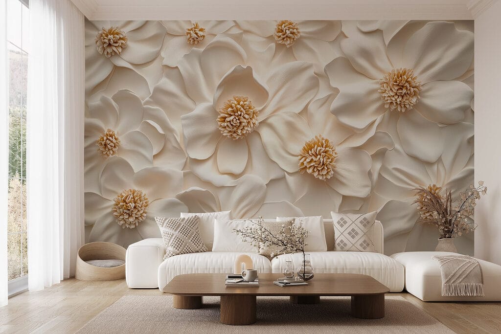 Cuori dorati nei petali — ambiente 5