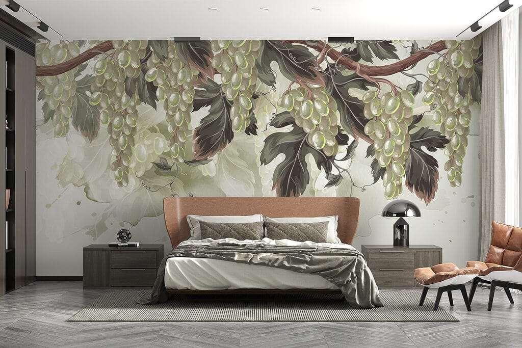 Grappoli tra le foglie — ambiente 3