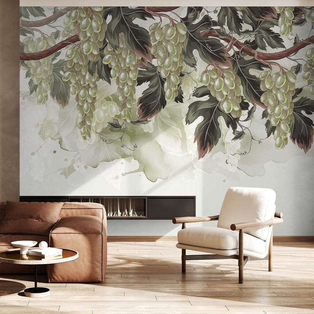Grappoli tra le foglie — ambiente 4