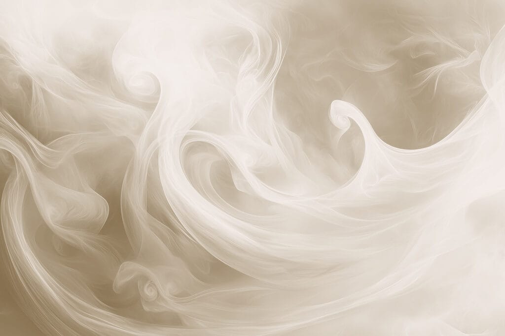 Onde di fumo chiaro — design completo
