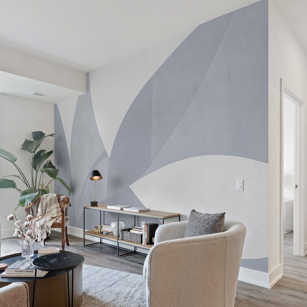 Punte blu agli angoli — ambiente 4