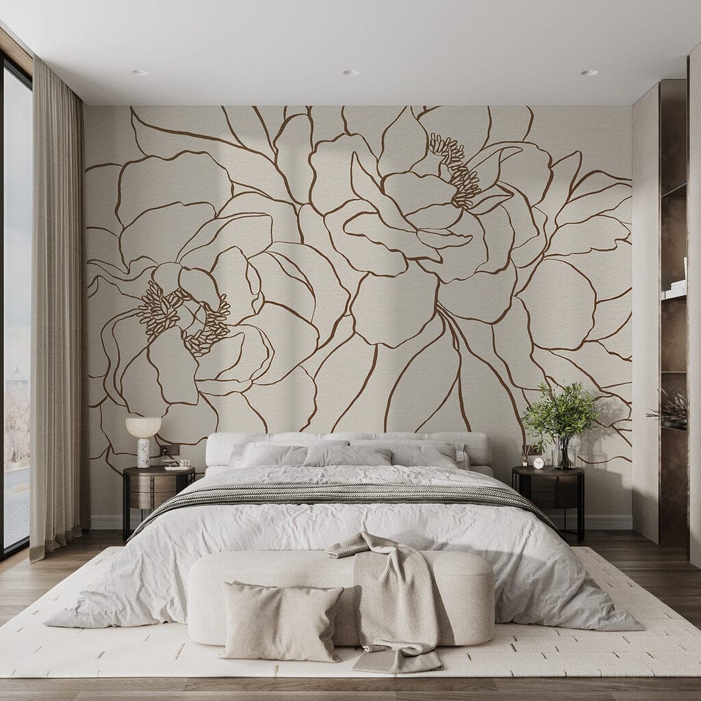 Fiori a sottili contorni — ambiente 1