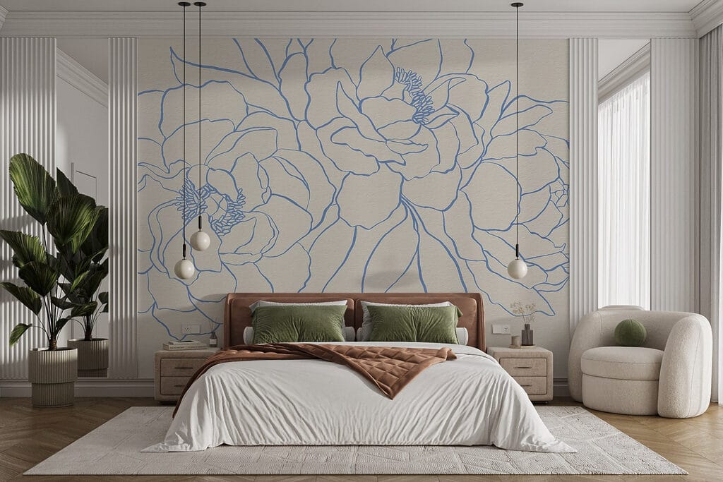 Fiori a sottili contorni — ambiente 2