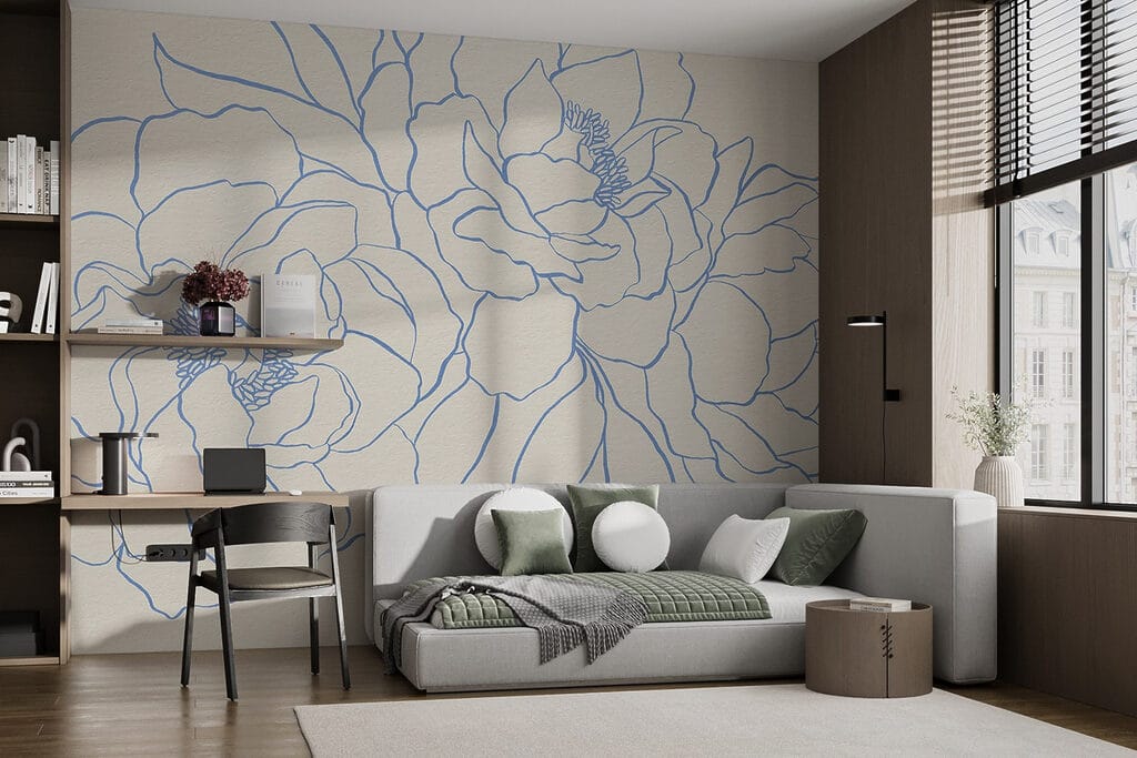 Fiori a sottili contorni — ambiente 3