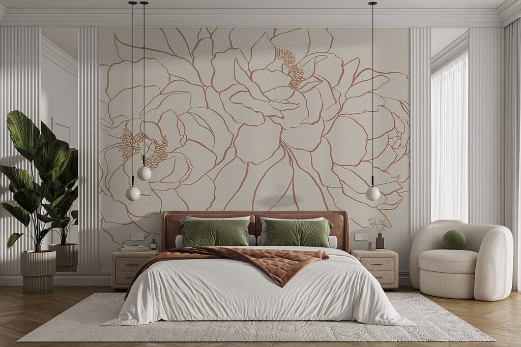 Fiori a sottili contorni — ambiente 1