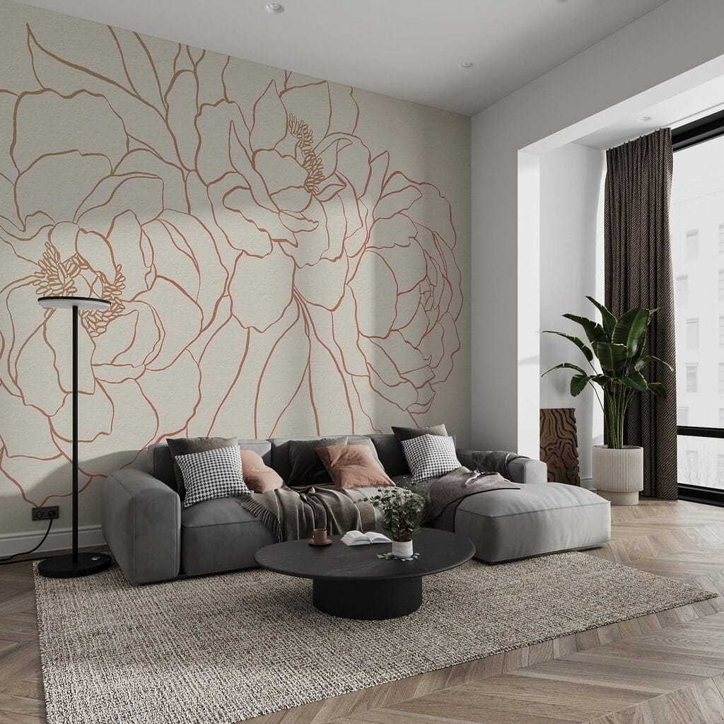 Fiori a sottili contorni — ambiente 2