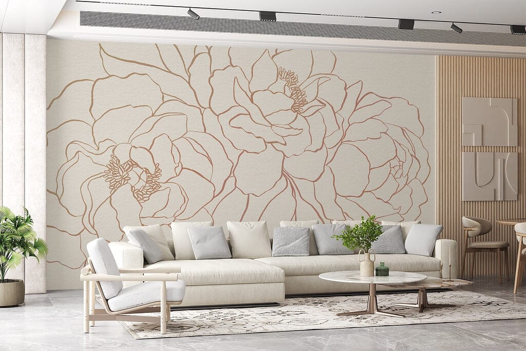 Fiori a sottili contorni — ambiente 3