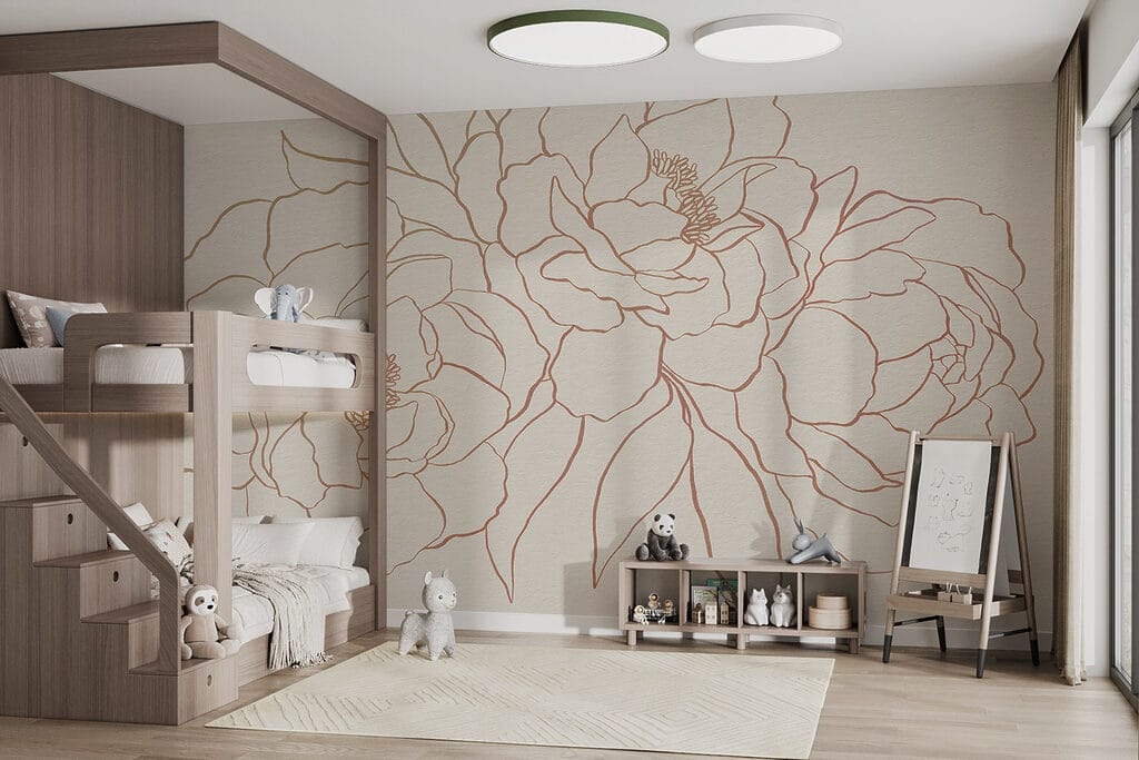 Fiori a sottili contorni — ambiente 4
