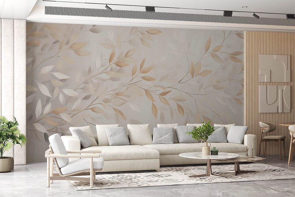 Rami beige su grigio — ambiente 3
