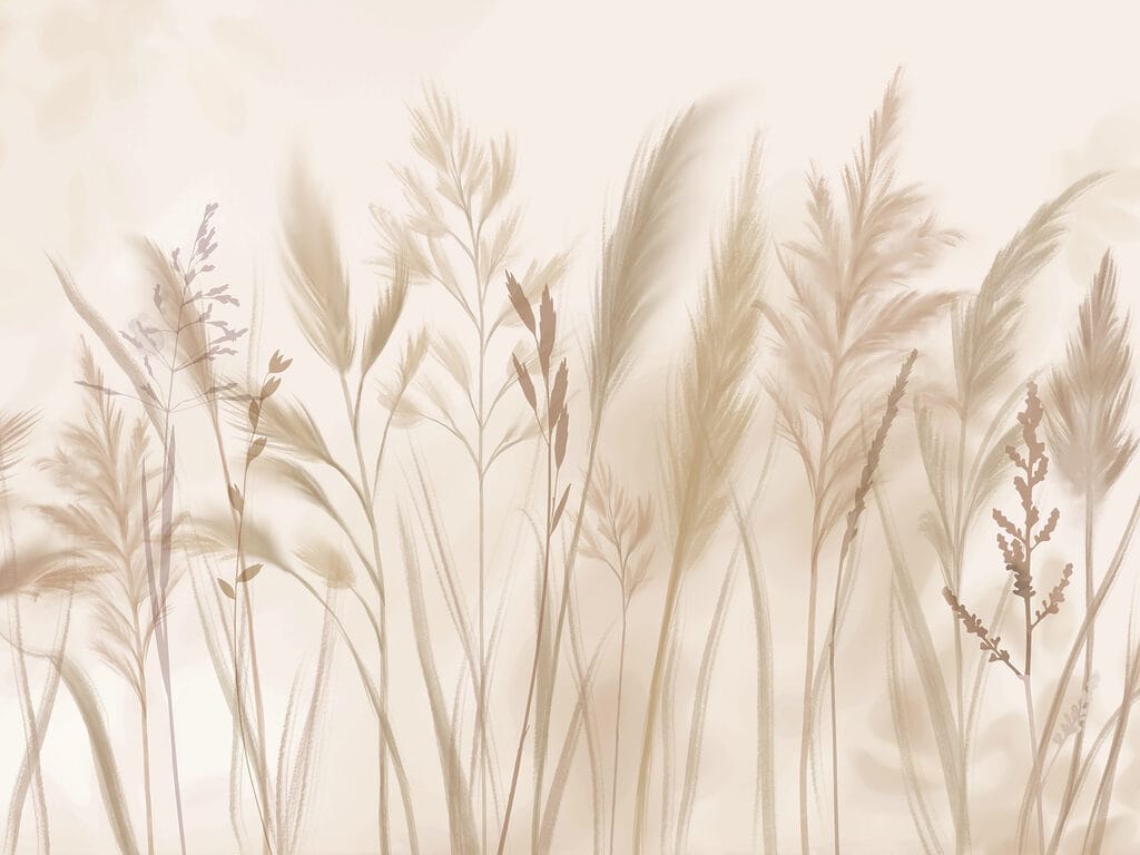 Erbe dorate su rosa — design completo