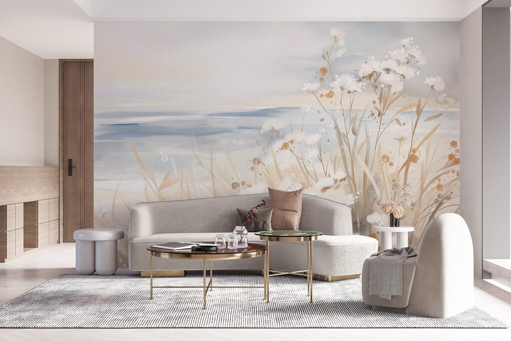 Fiori sulla riva blu — ambiente 5