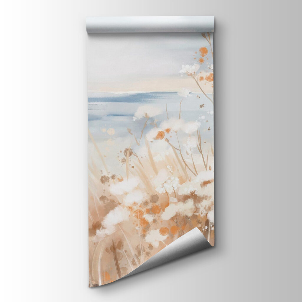 Fiori sulla riva blu — vista del prodotto