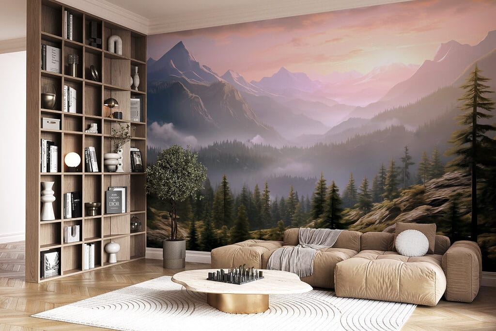 Alba rosa sui monti — ambiente 4