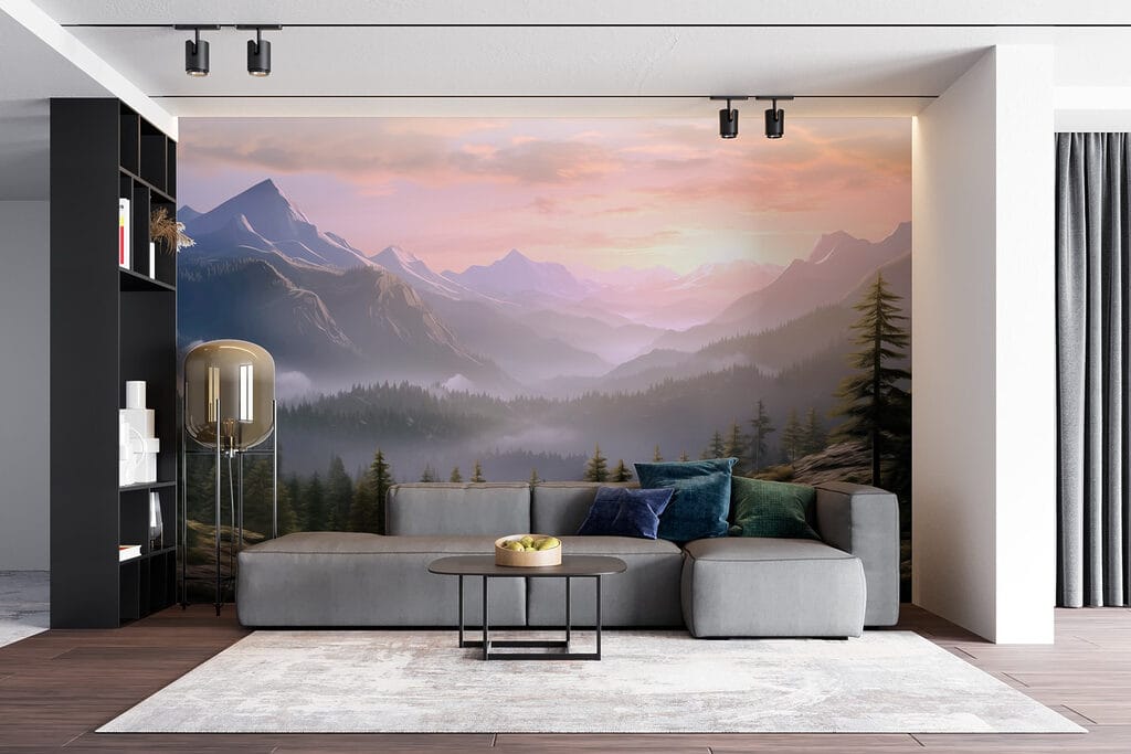 Alba rosa sui monti — ambiente 5