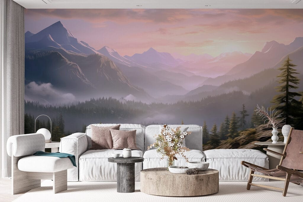 Alba rosa sui monti — ambiente 6