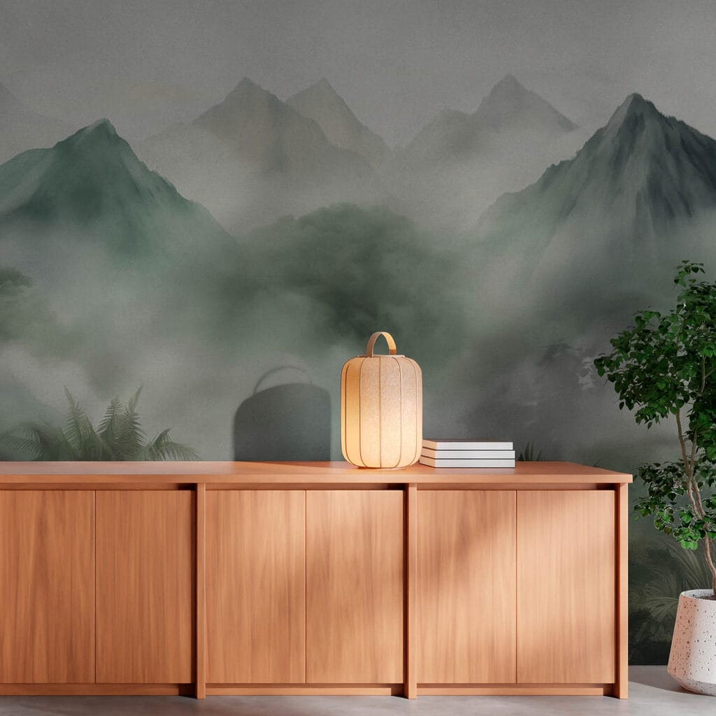 Bosco tropicale nella nebbia — ambiente 3