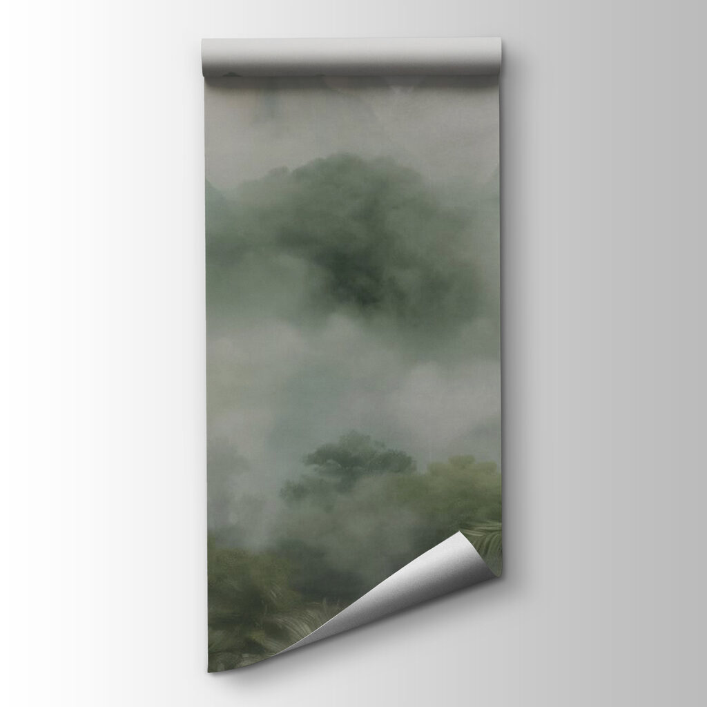 Bosco tropicale nella nebbia — vista del prodotto