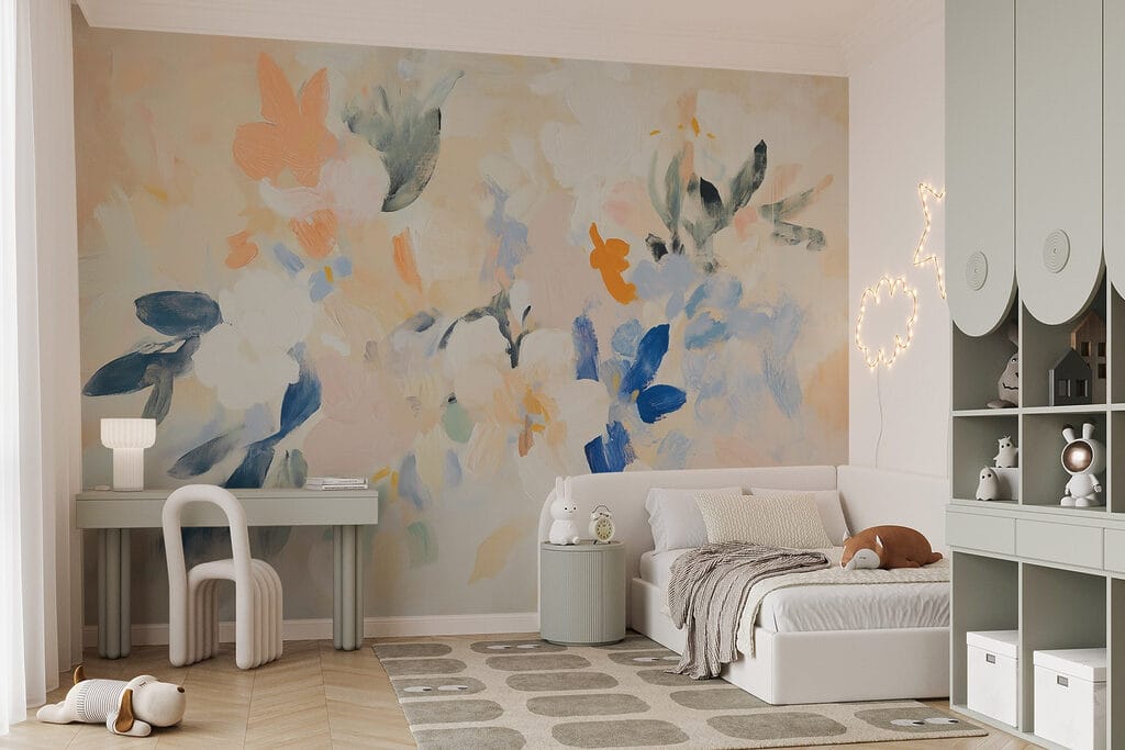 Fiori pastello a macchie — ambiente 4