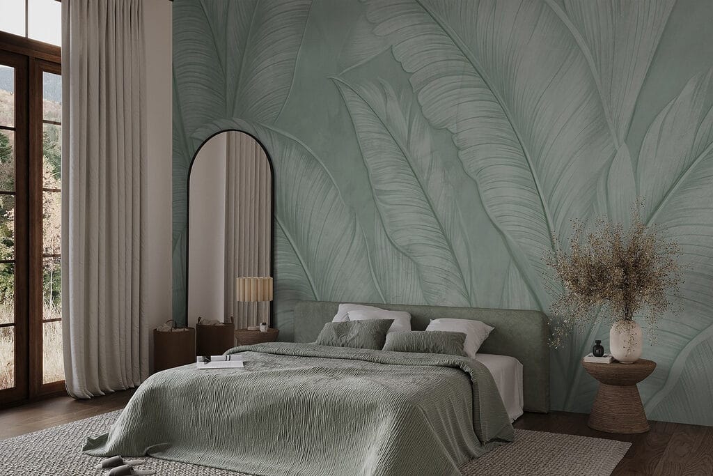 Grandi foglie nervate — ambiente 3