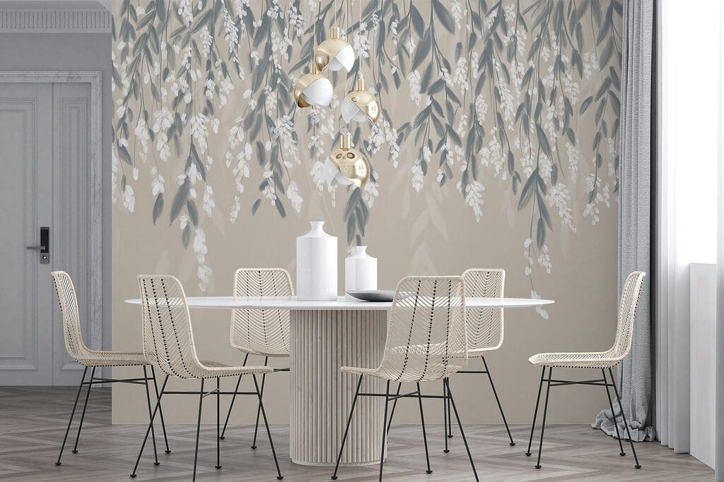 Foglioline pendenti su sabbia — ambiente 6