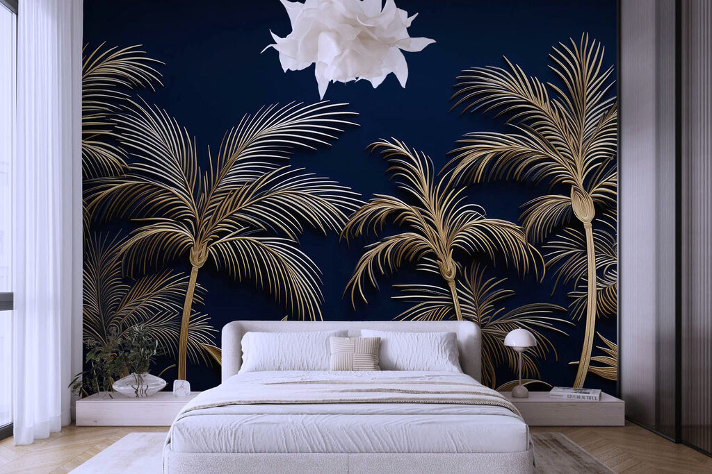 Palme dorate nella notte — ambiente 2