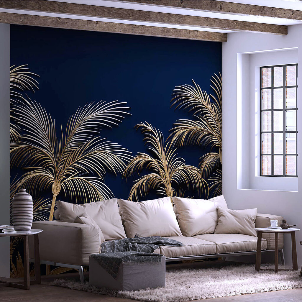 Palme dorate nella notte — ambiente 3