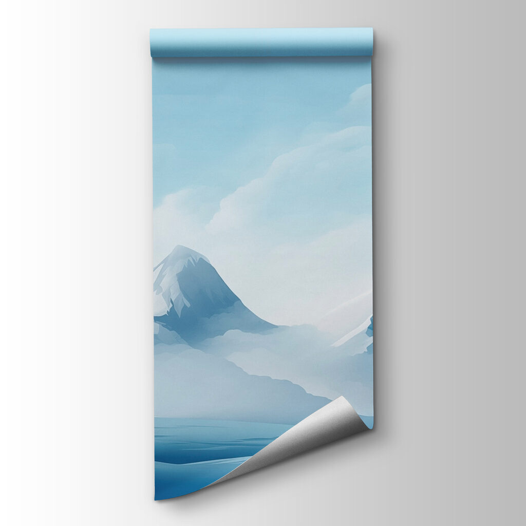 Cime azzurre e nuvole — vista del prodotto
