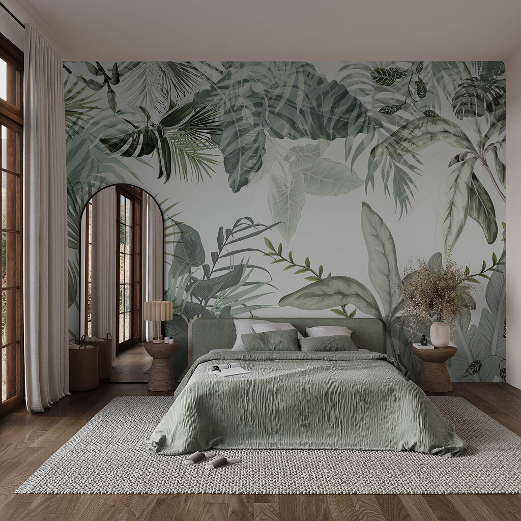 Corona di foglie verdi — ambiente 2