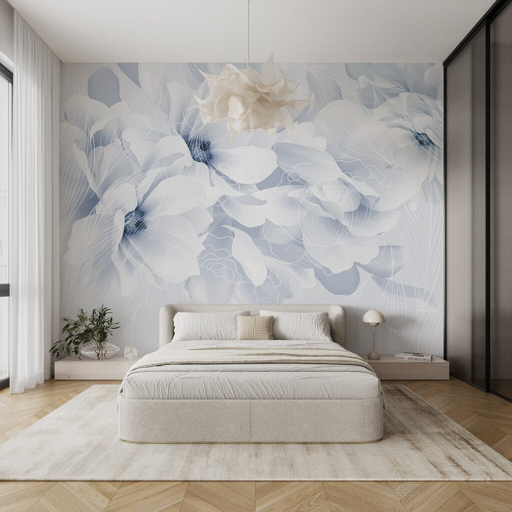 Fiori in strati morbidi — ambiente 1