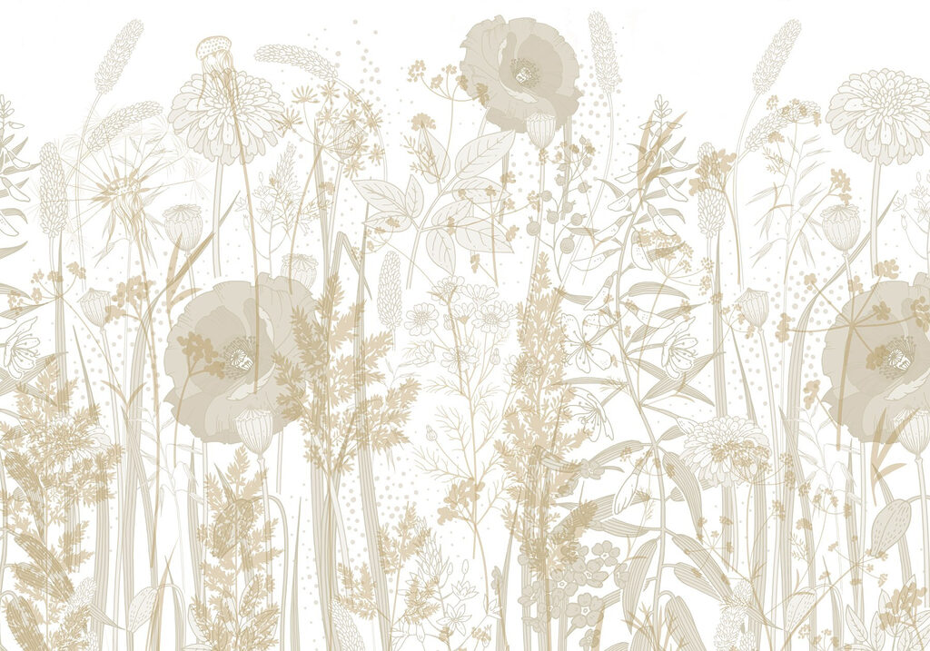 Fiori di campo leggeri — design completo