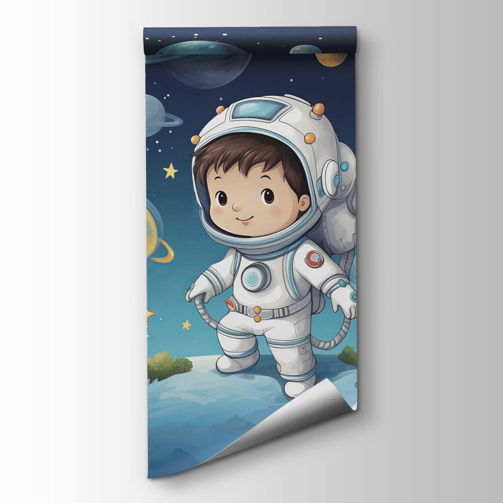 Astronauta tra i pianeti — vista del prodotto