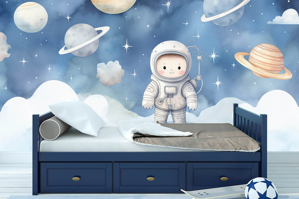 Astronauta sopra le nuvole — ambiente 1