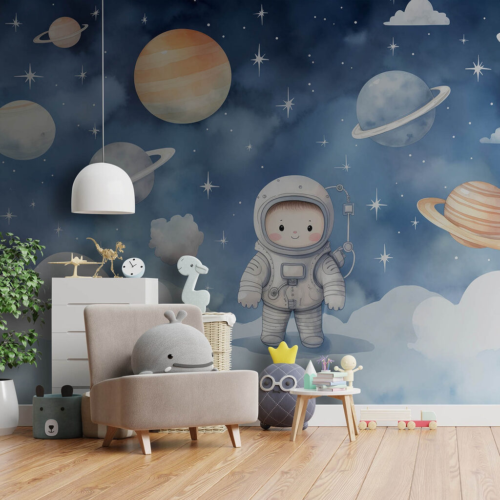 Astronauta sopra le nuvole — ambiente 2