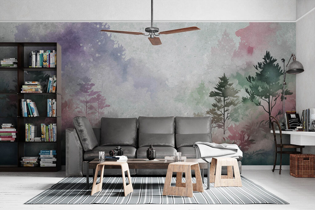 Alberi scuri ai margini — ambiente 3