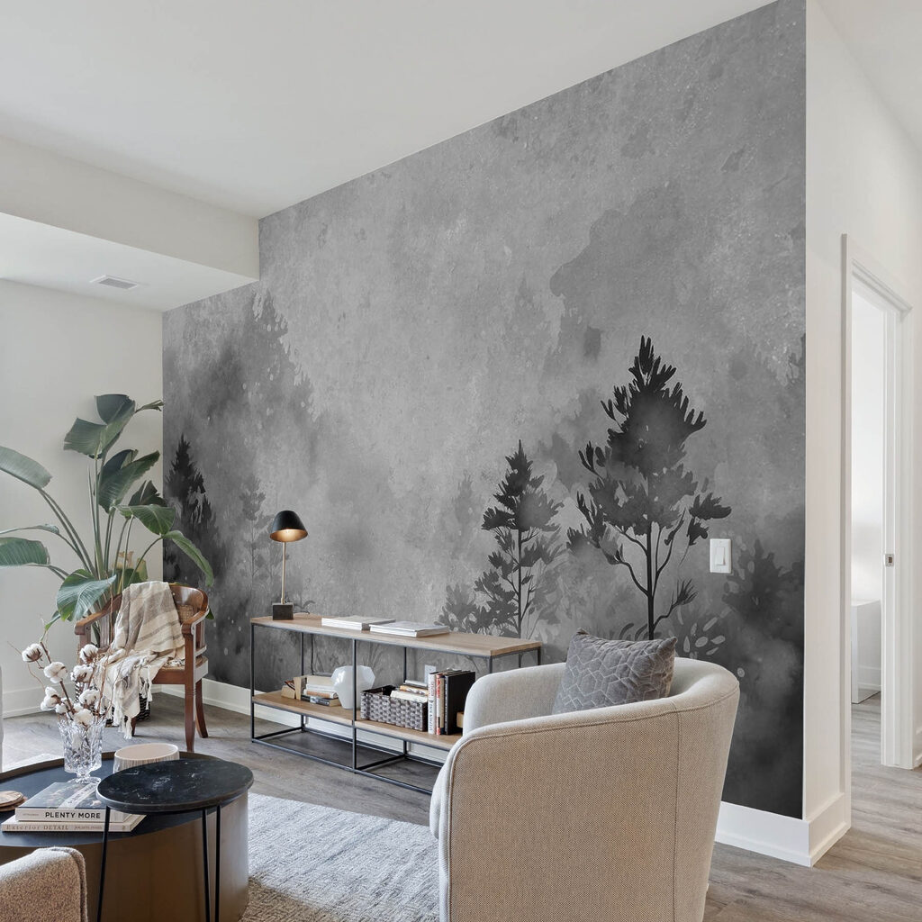Alberi scuri ai margini — ambiente 3