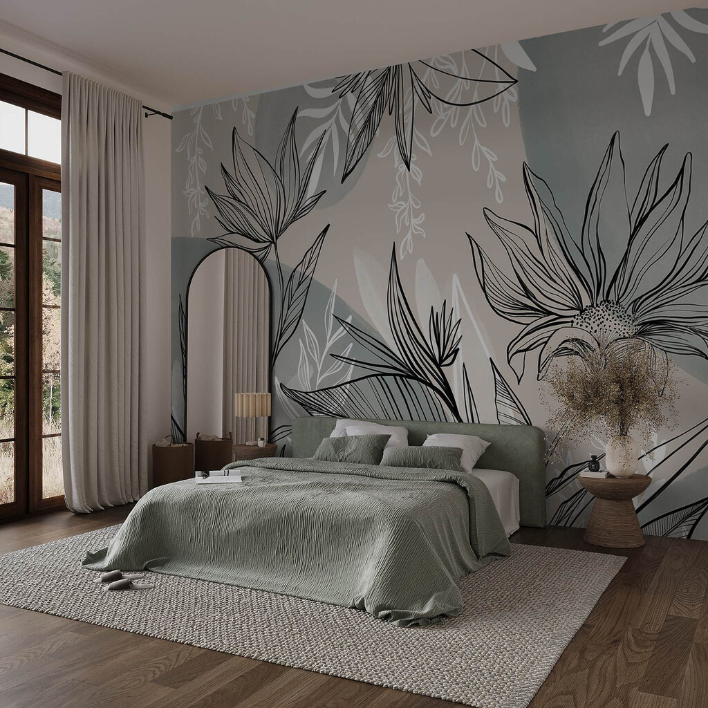 Foglie con linee scure — ambiente 3
