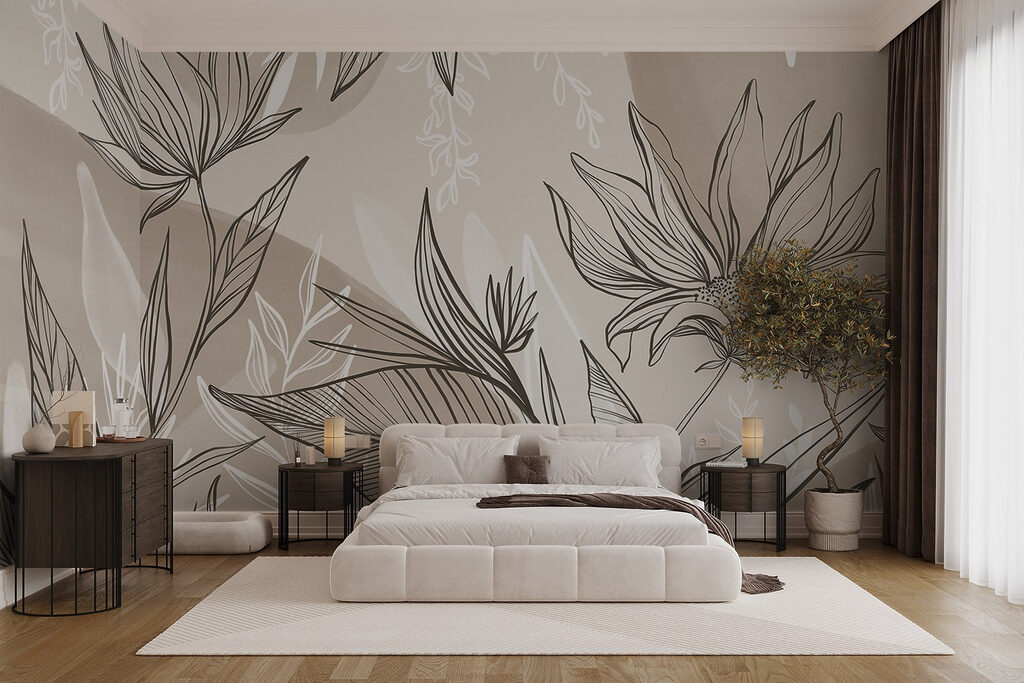 Foglie con linee scure — ambiente 3