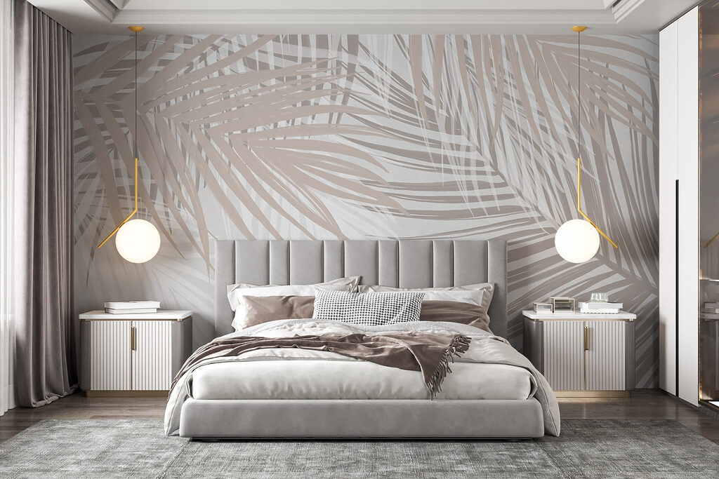 Foglie di palma beige — ambiente 1