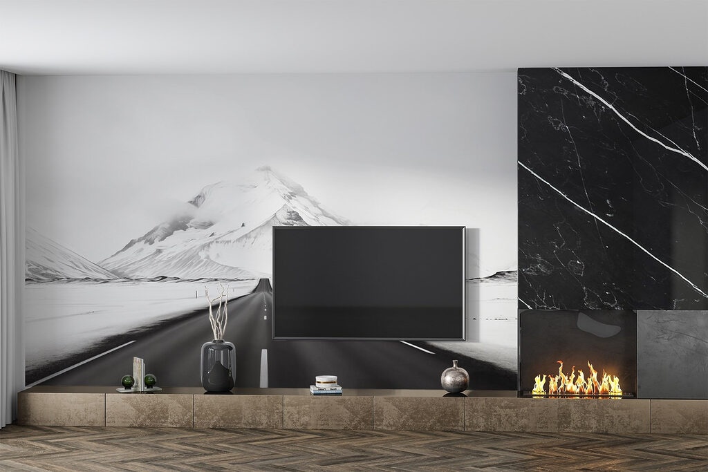 Strada nella neve — ambiente 4